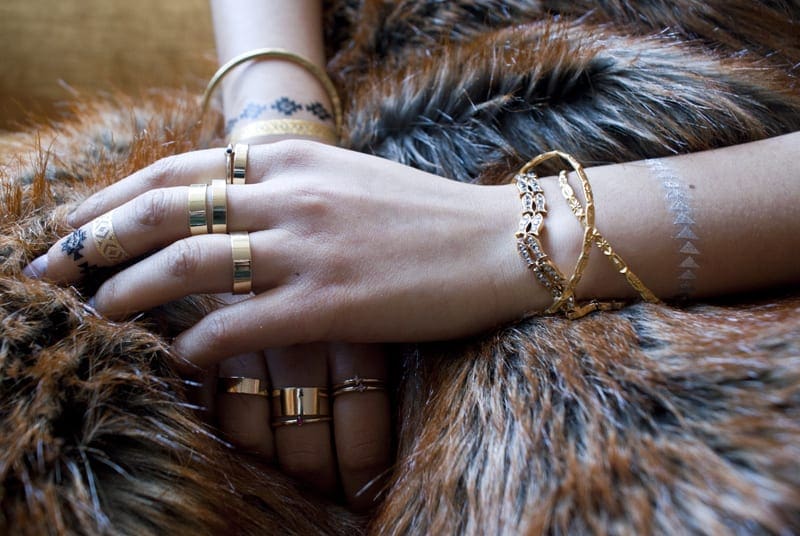 Anoushka Probyn Personal Style Fashion Blog - Jewels and Tattoos