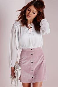 Anoushka Probyn Fashion Blog Pink Skirt Missguided