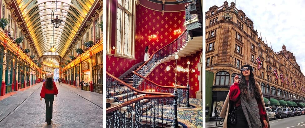 Anoushka Probyn UK London Fashion Travel Blogger Instagrammable City Locations