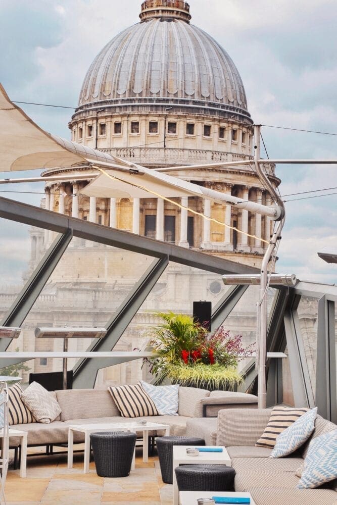 Anoushka Probyn UK London Fashion Travel Blogger Rooftop Bars Drinking London Madisons