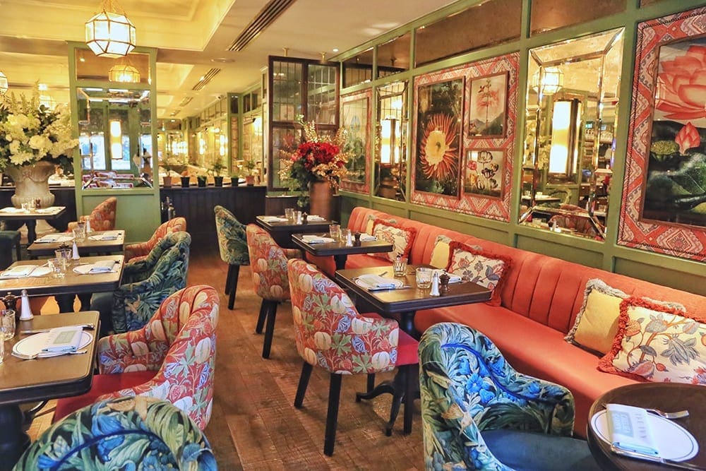 The Ivy Chelsea Garden Instagram Location London Kings Road Area Guide Review
