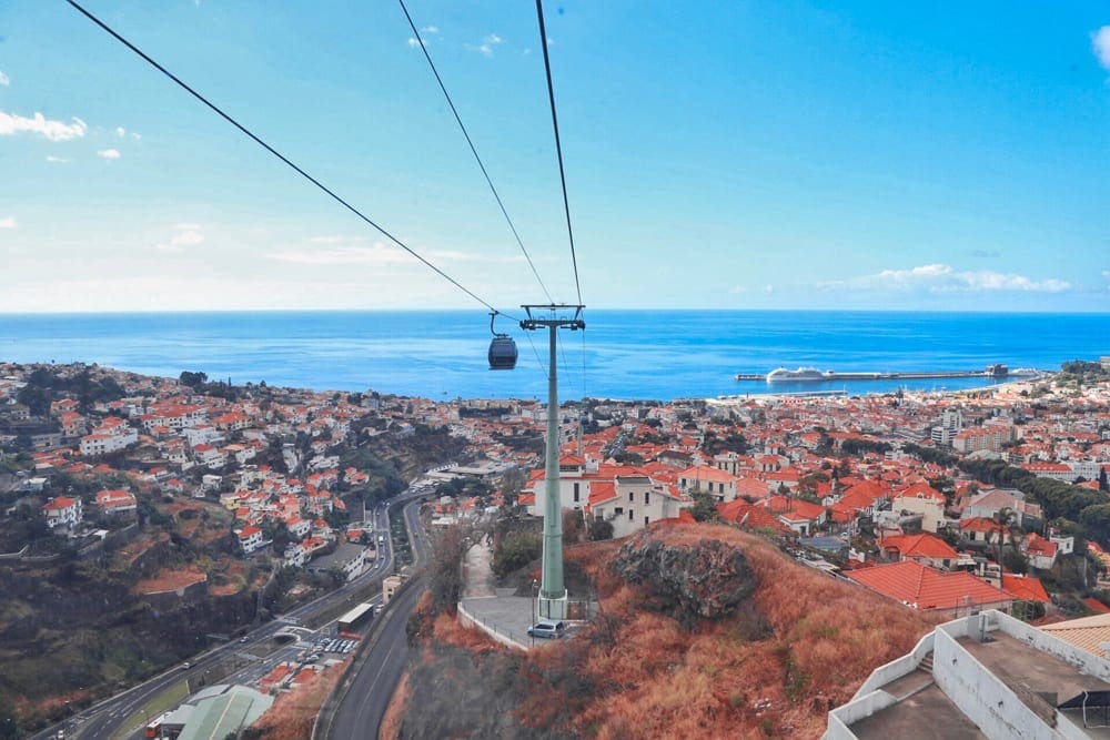 Monte Cable Car funchal madeira things to do