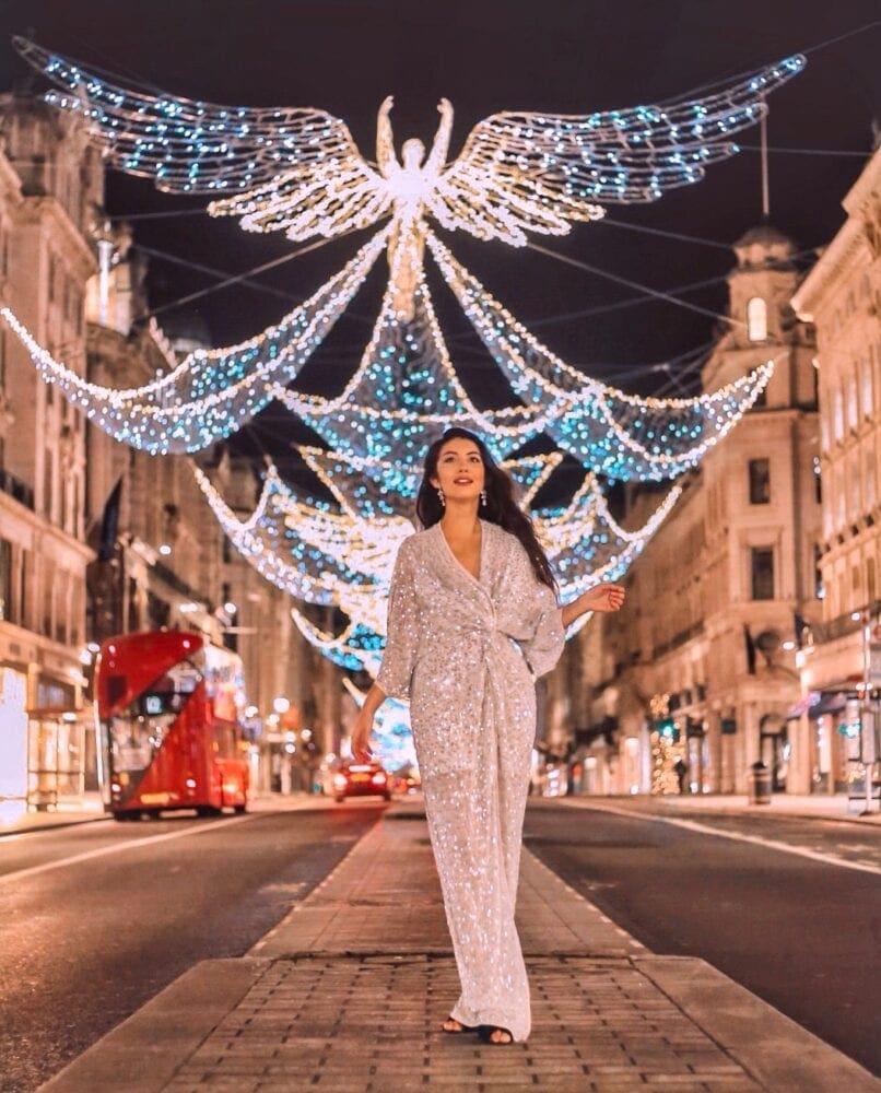Christmas lights Regent Street London Shopping Guide