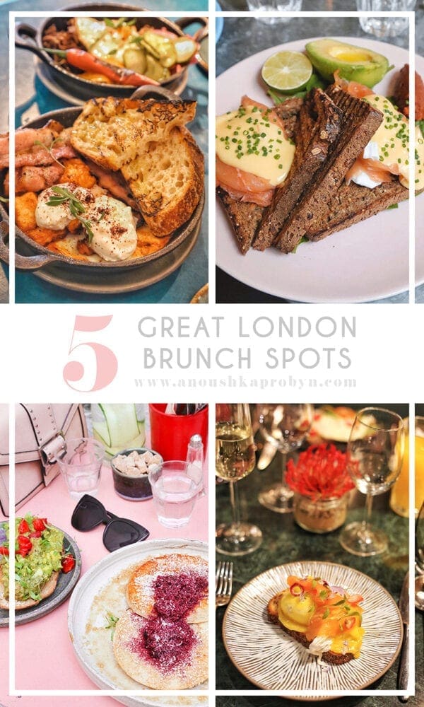 1 Brunch Spots Instagram Anoushka Probyn UK London Fashion Travel Blogger Guide