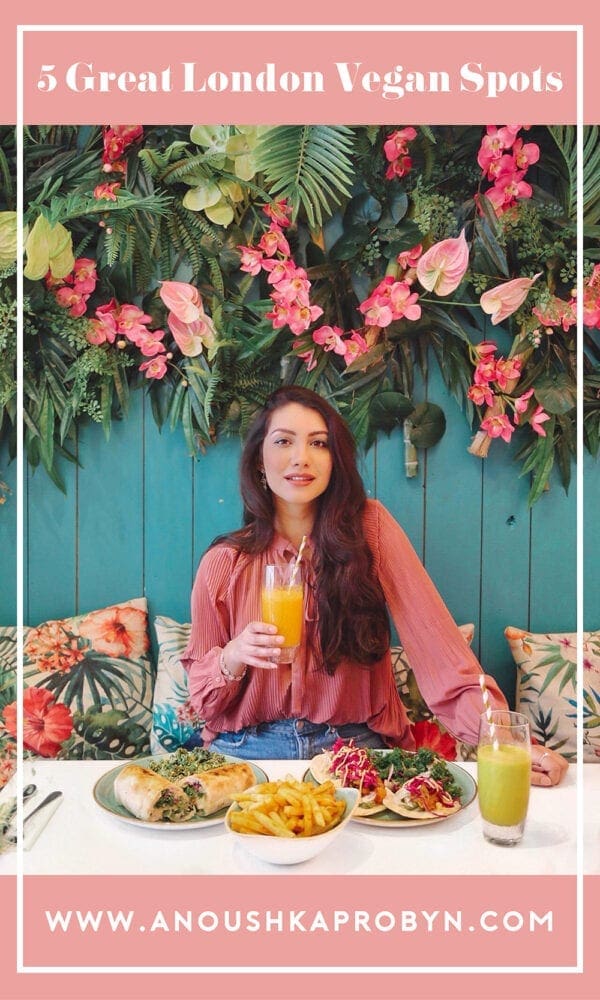 1 Vegan Dining Food Veganuary Instagram Anoushka Probyn UK London Fashion Travel Blogger Guide London
