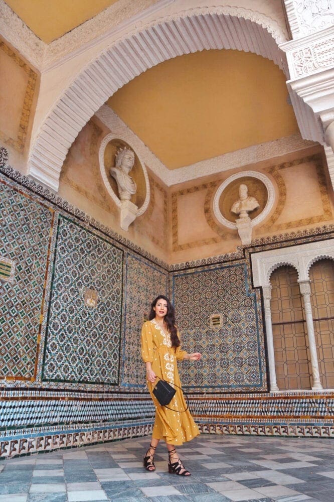 Casa de Pilatos Anoushka Probyn UK London Fashion Travel Blogger Seville Guide
