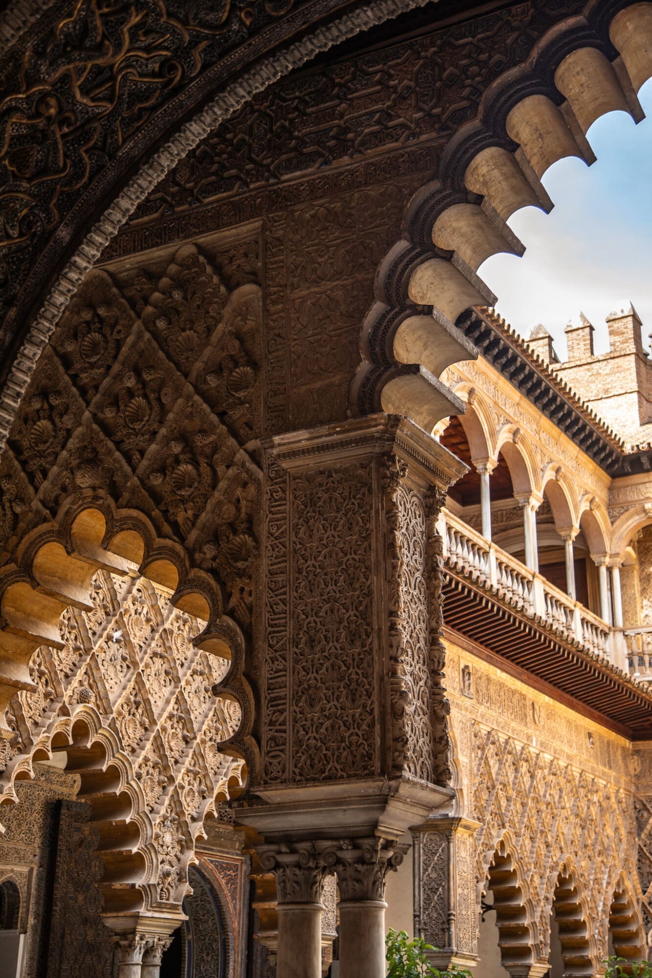Real Alcázar de Seville Architecture Moorish Arches