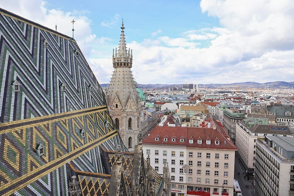 Vienna City Guide Travel Blogger UK Review Austria Instagram Views St Stephens Church Vienna City Guide Travel Blogger UK Review Austria Instagram Views St Stephens Church