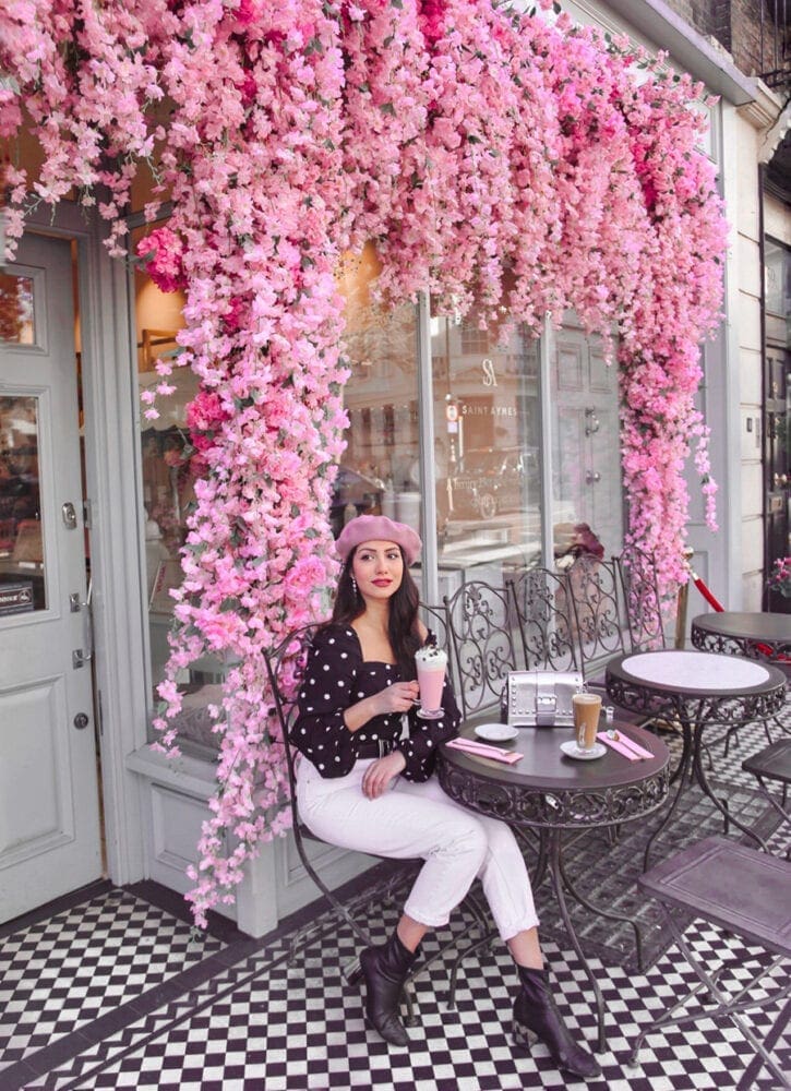 Saint Aymes Instagram Cafes London Cakes Brunch Blogger Travel