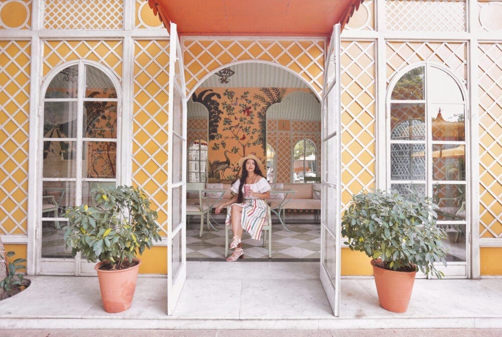 Caffe Palladio Restaurant Cafe Dining Eating Jaipur Instagram Travel UK London Blogger Guide Things to Do