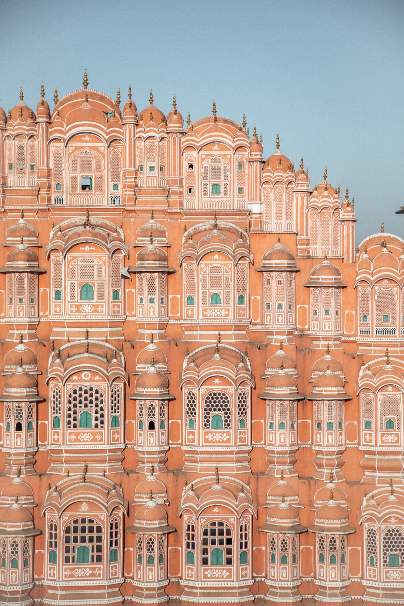 Hawa Mahal Exterior Pink City Jaipur things to do Rajasthan India