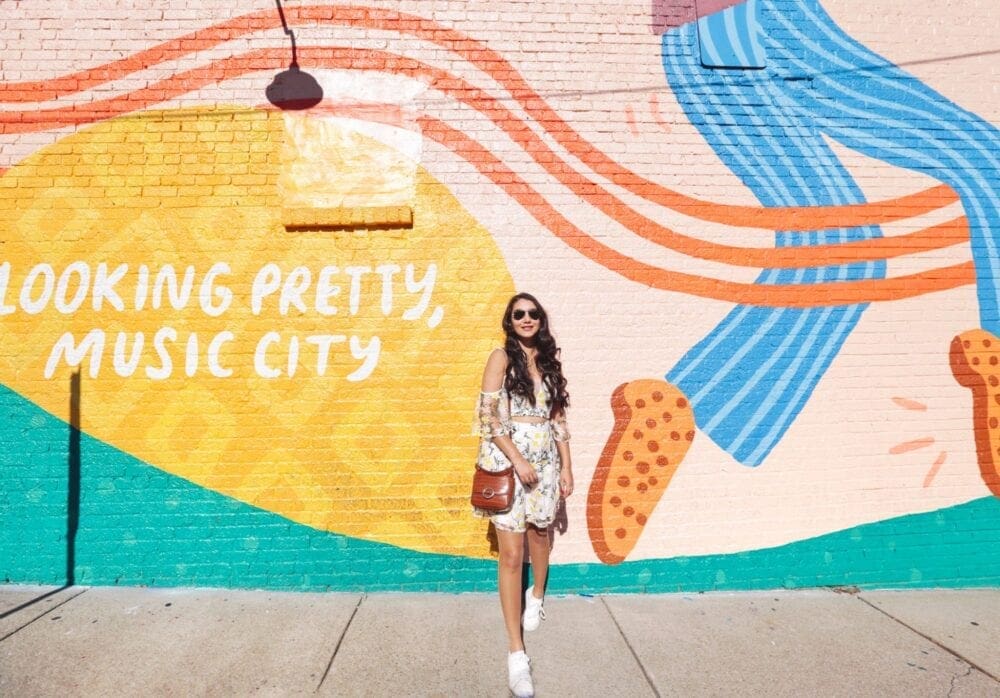 Nashville Mural Street Art Tennessee Guide Instagram Travel Blogger