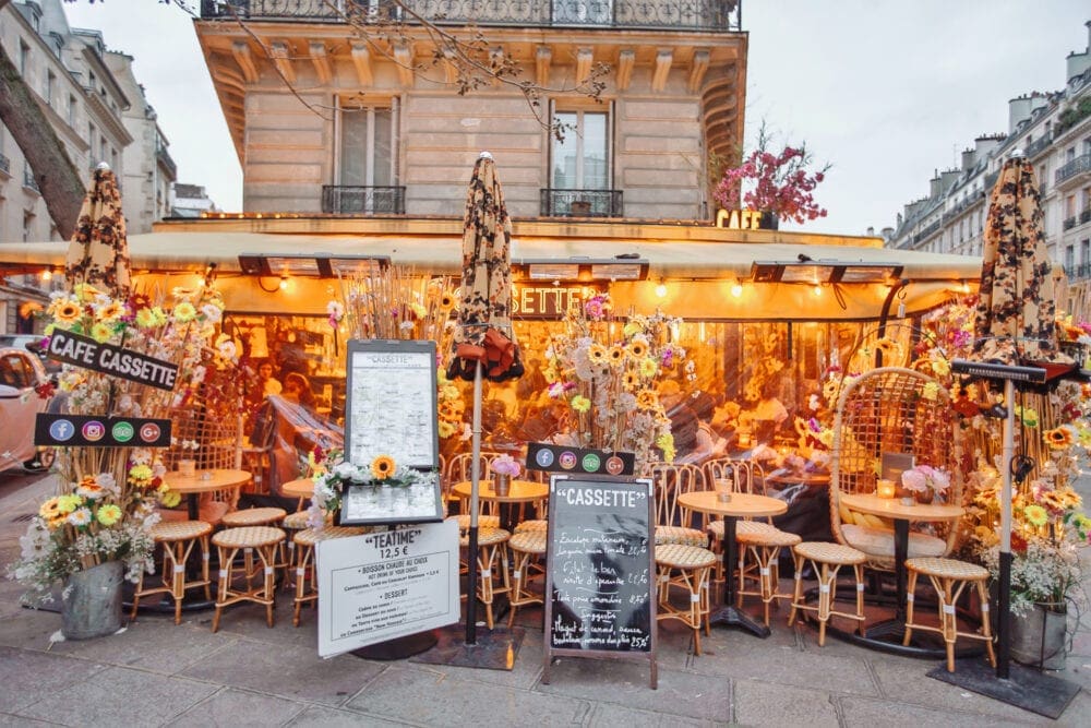 Cafe Cassette Paris Guide Things to Do Instagram Locations France Travel UK London Blogger Influencer