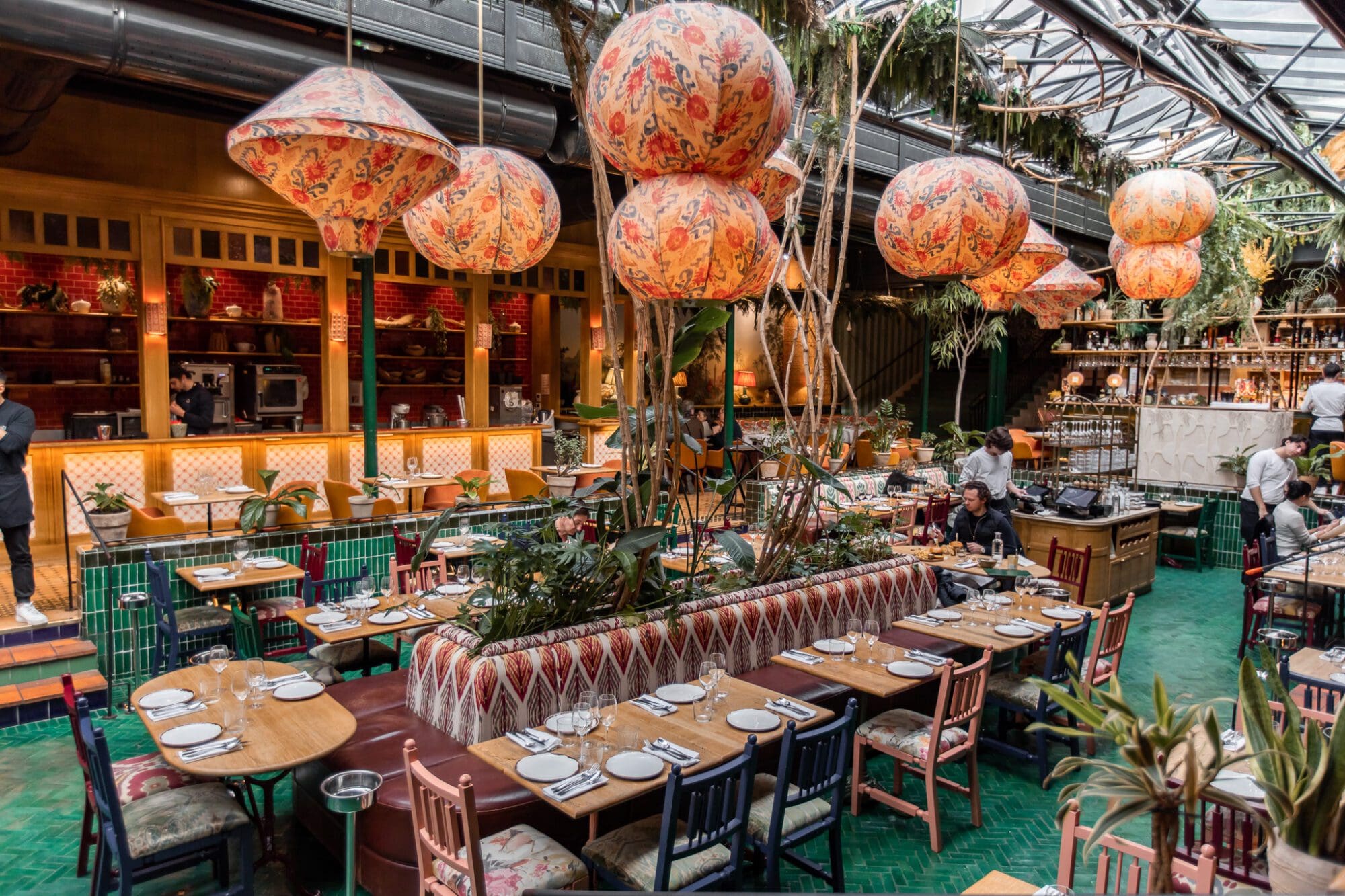 Andia Restaurant Paris Instagram Aesthetic Restaurants Dining Food Sushi Latin American Interior