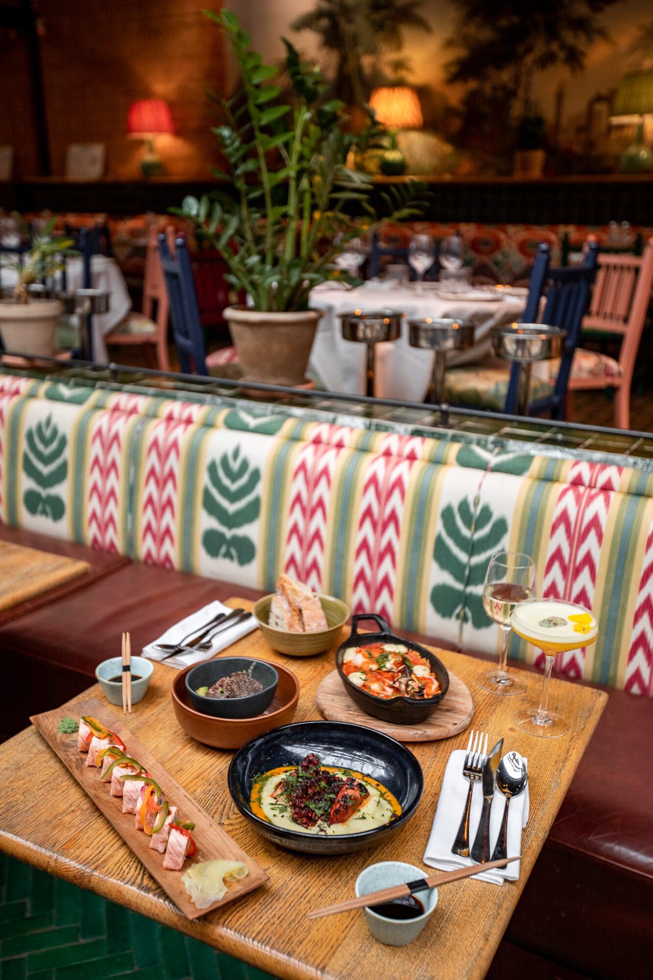 Andia Restaurant Paris Instagram Aesthetic Restaurants Dining Food Sushi Latin American