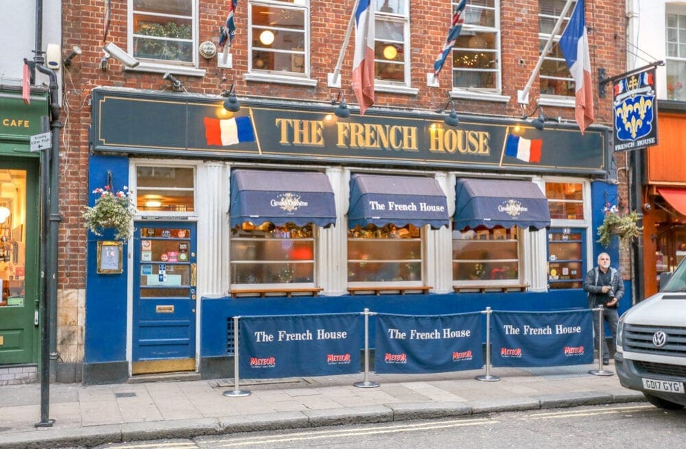 The French House Pub Alcohol Drinking Soho Area Guide