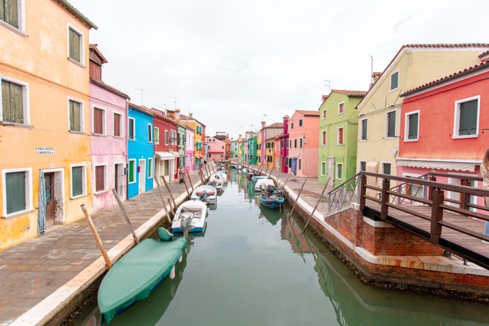 Burano Canal Instagram Locations Venice Venezia Things to Do UK Travel Blogger Blog Guide