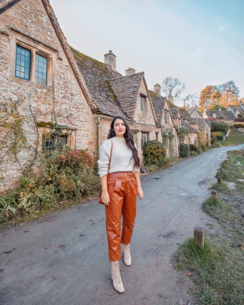 Bibury Instagram Village Autumn Cotswolds UK Travel Blogger Road Trip Guide