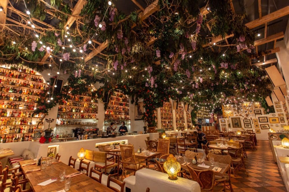 Circolo Poppolo London Italian Restaurant Instagrammable Interiors Locations Uk Travel Food Blogger