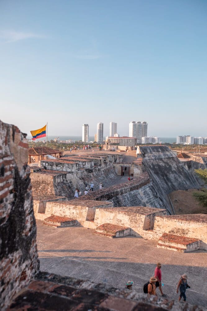 Castle Cartagena Instagram Locations Things to Do Colombia UK Travel Blogger