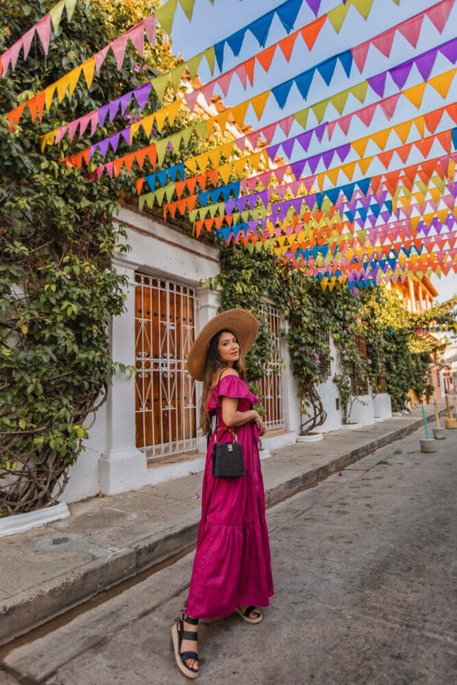 Getsemaní Flag Street Cartagena Instagram Locations Things to Do Colombia UK Travel Blogger