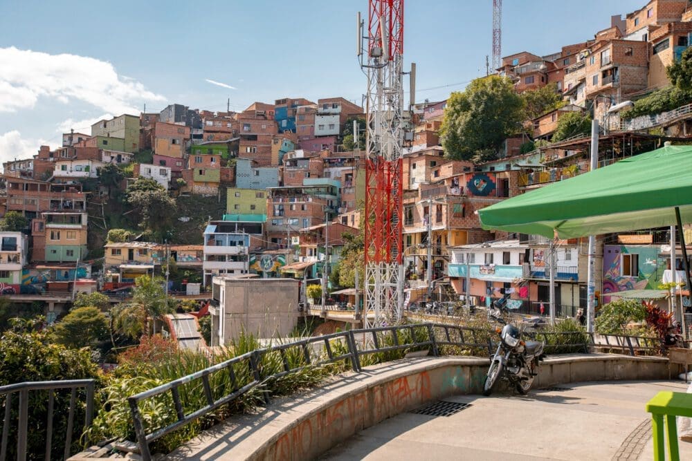 Comuna 13 Views Medellin Travel Guide Blogger Colombia