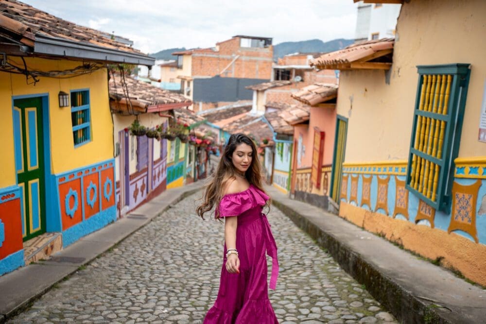 Guatape Medellin Day Trip Colourful Houses Colombia Things to Do