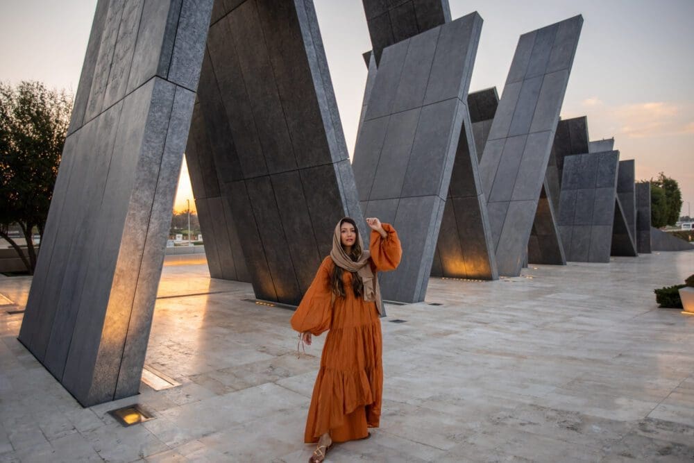 Wahat Al Karama Memorial sunset Abu Dhabi Things to Do Guide