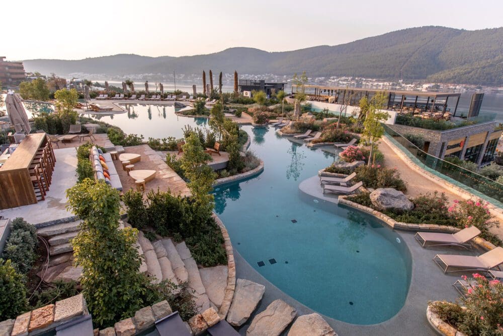 Bodrum Lujo Hotel Turkey Türkiye Landscape Pools