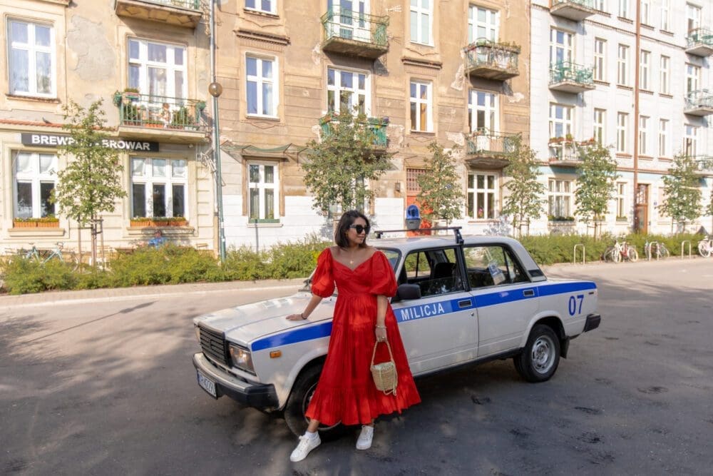 Krakow Poland Guide Things to Do UK Travel Blogger Nowa Huta Vintage Car Tour