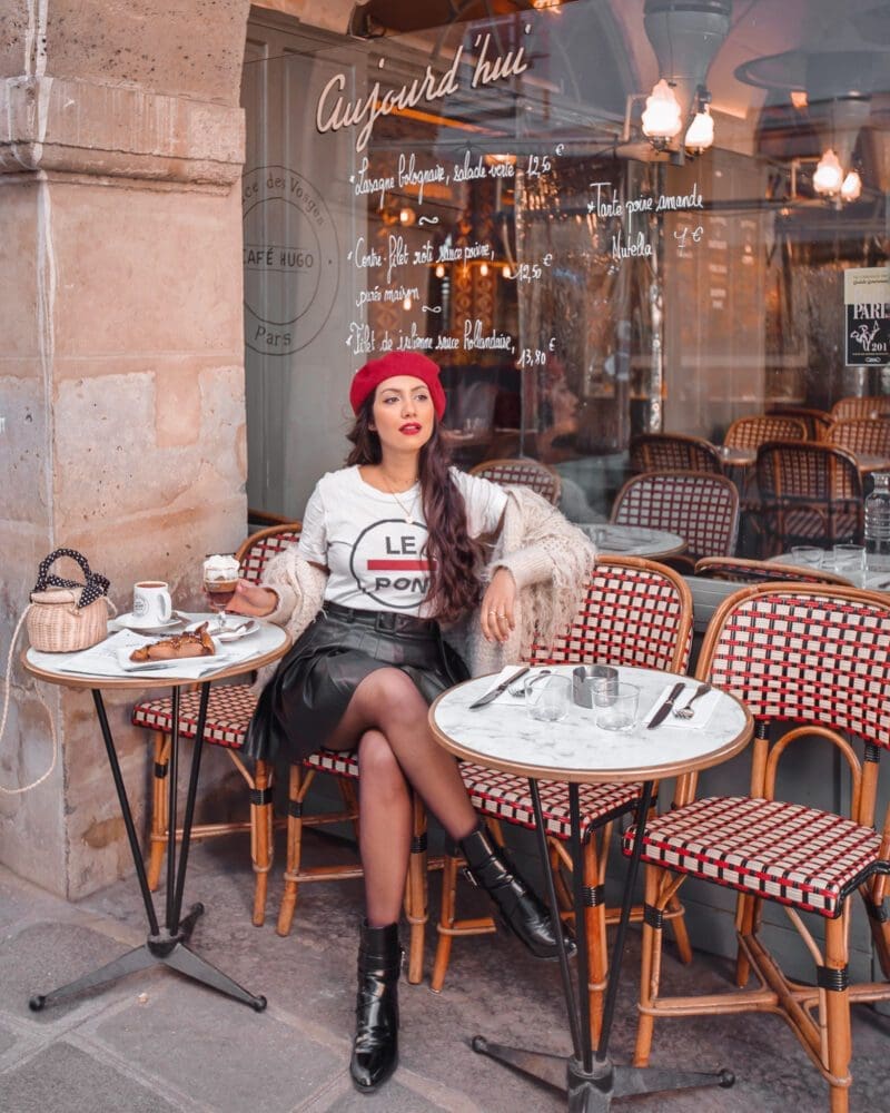 Cafe Hugo Paris Instagrammable cafes