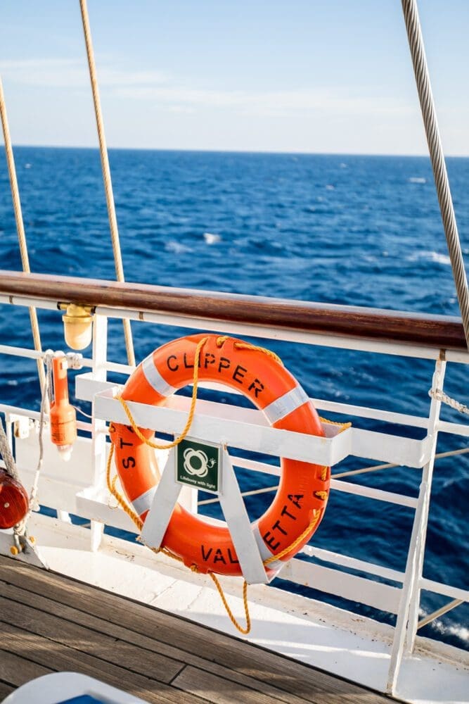 Star Clippers Cruise Review Life Bouy