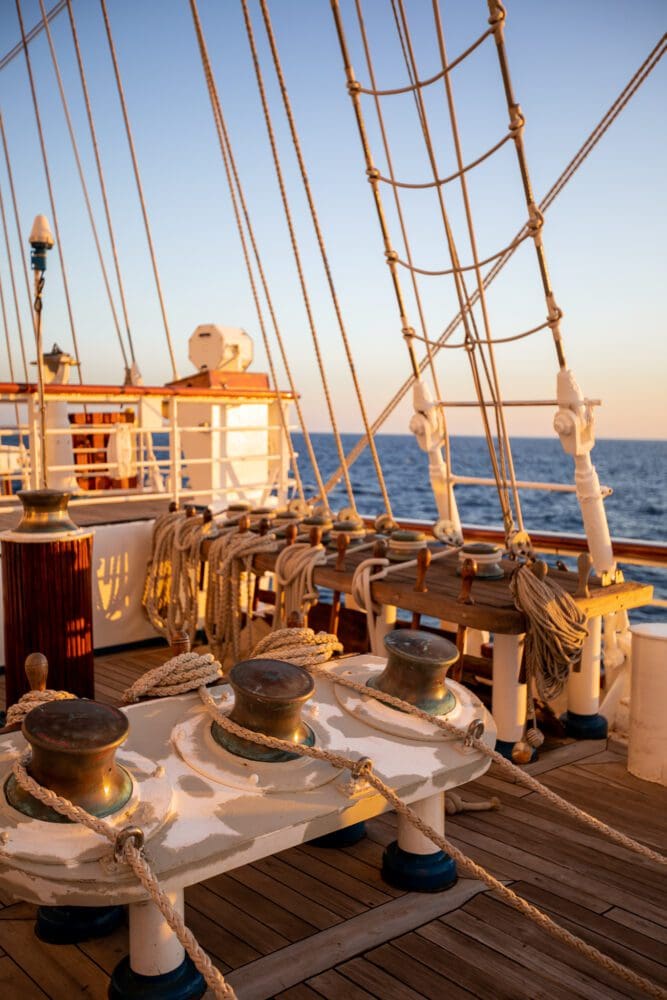 Star Clippers Cruise Review Ship Deck