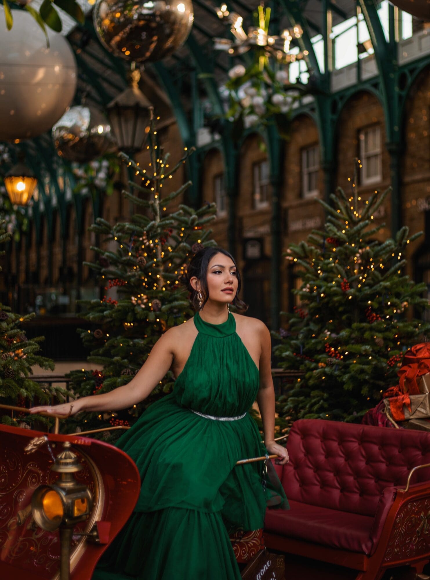 Covent Garden Piazza Christmas in London Display Instagram Photo Opp