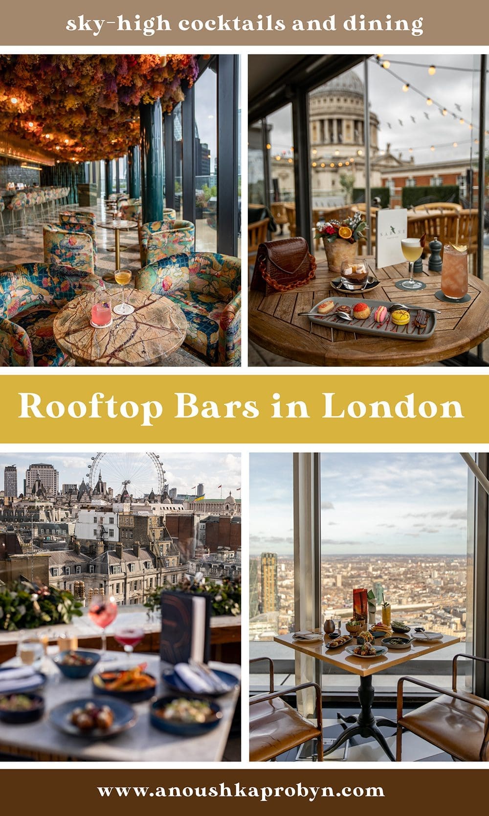 5 best rooftop bars and restaurants in London UK