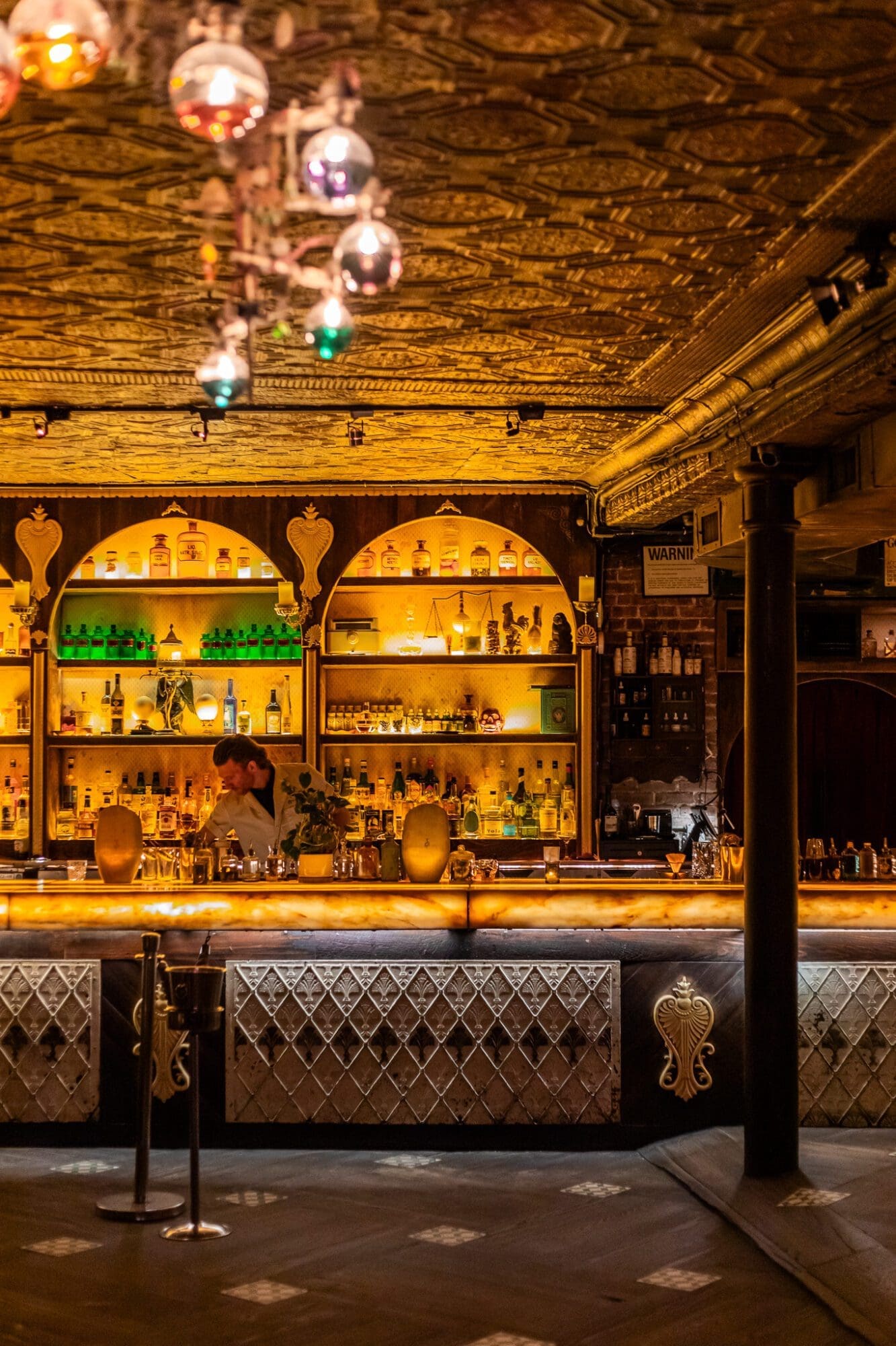 Apotheke Speakeasy New York Cocktail Bars Chinatown Drinking Bars in NYC Interiors