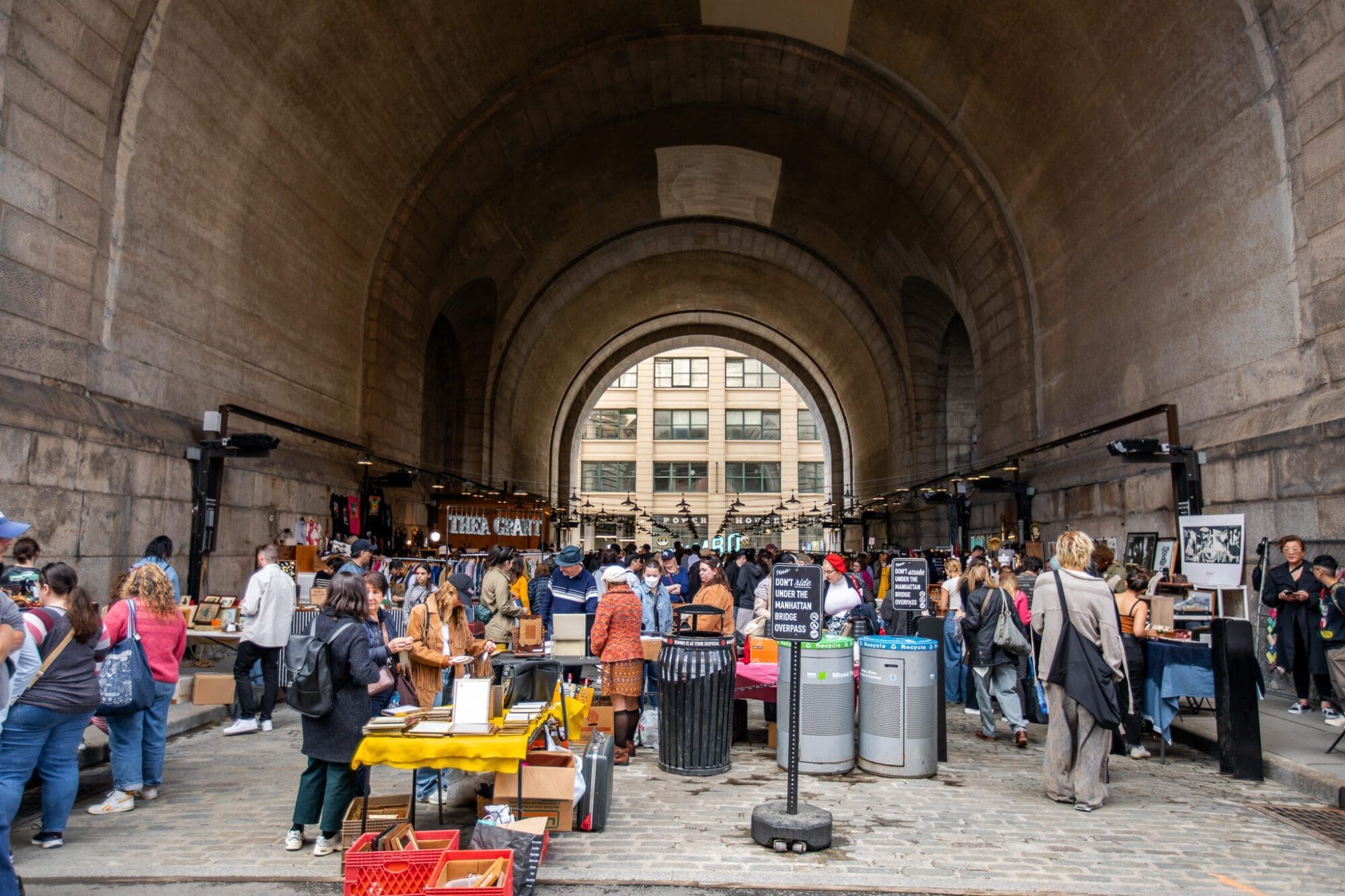 Things to do in New York City Brooklyn Vintage Flea Market Dumbo