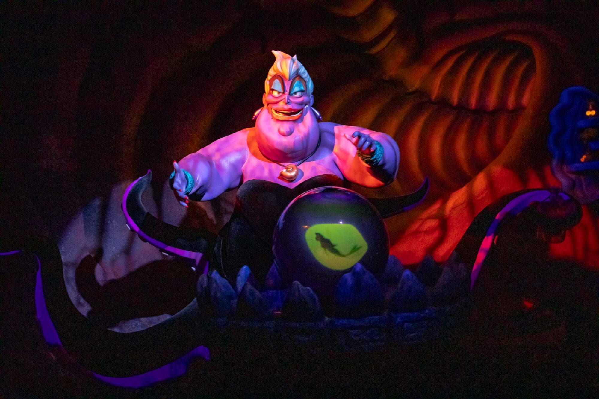Ursula little Mermaid Ride Disney World Guide Magic Kingdom