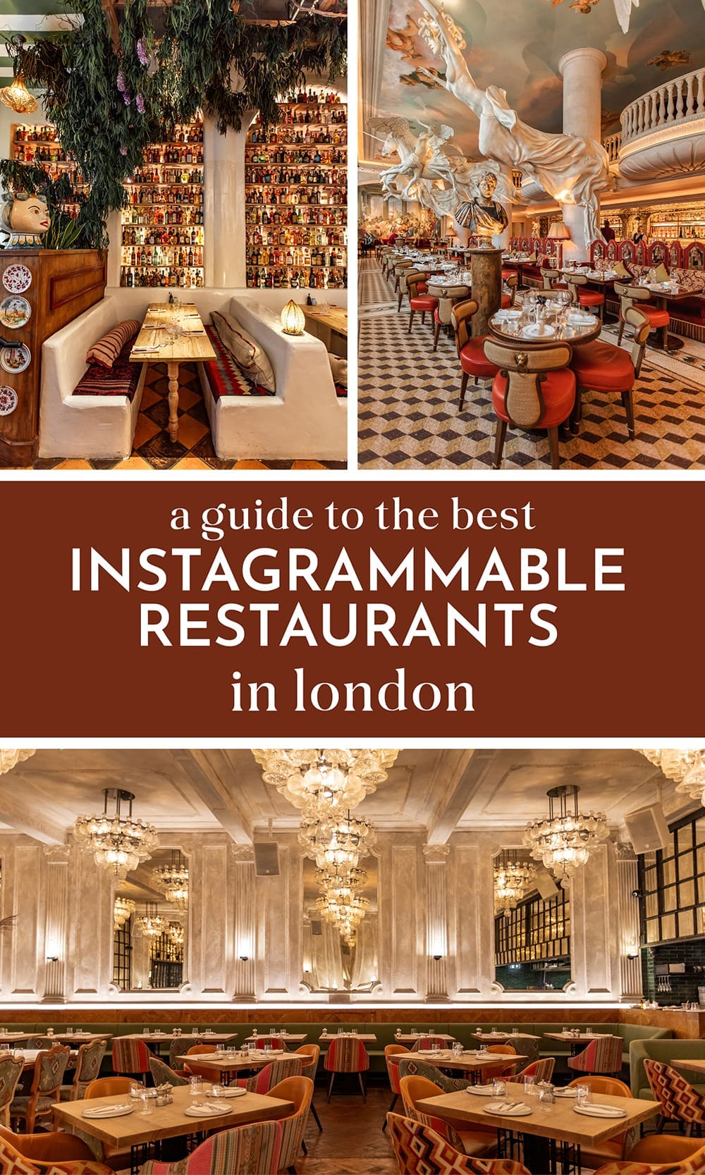 Instagrammable Restaurants in London Travel Guide, Where to Eat in London, Restaurants in London
