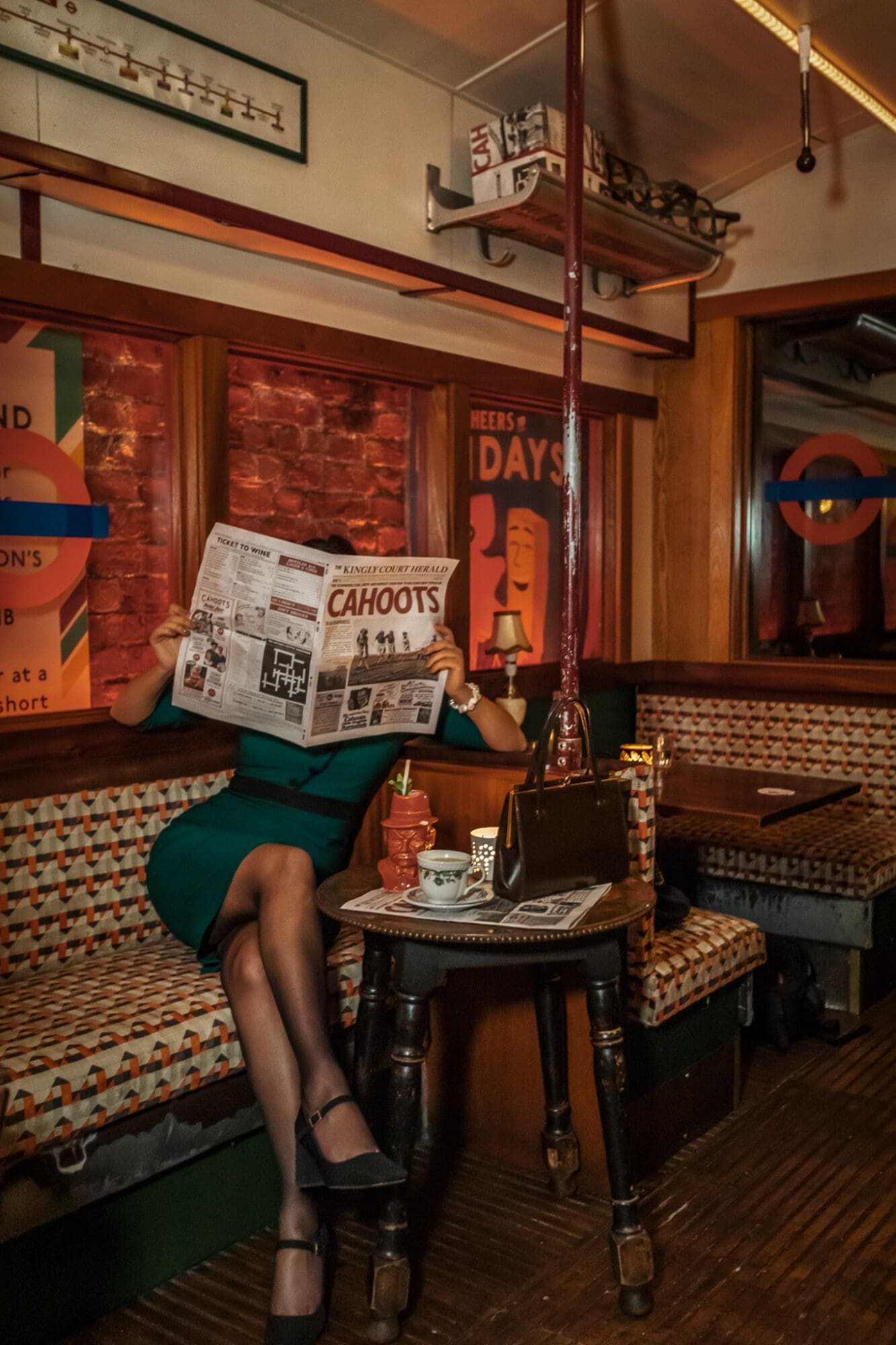 Cahoots Interiors Retro Train Carriage London Cool Unusual Quirky Bars