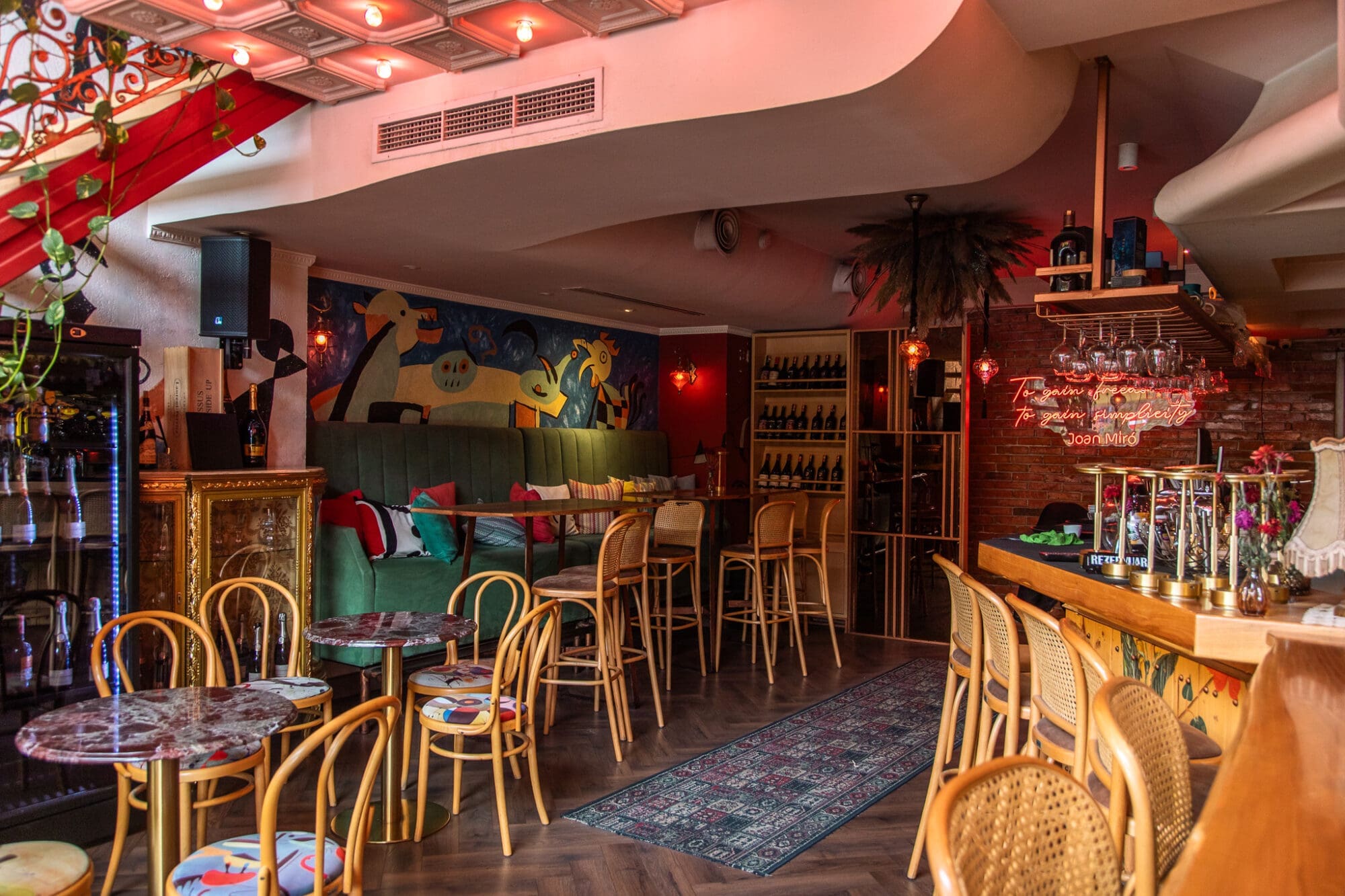 Miro Cafe Tirana Restaurants Interior