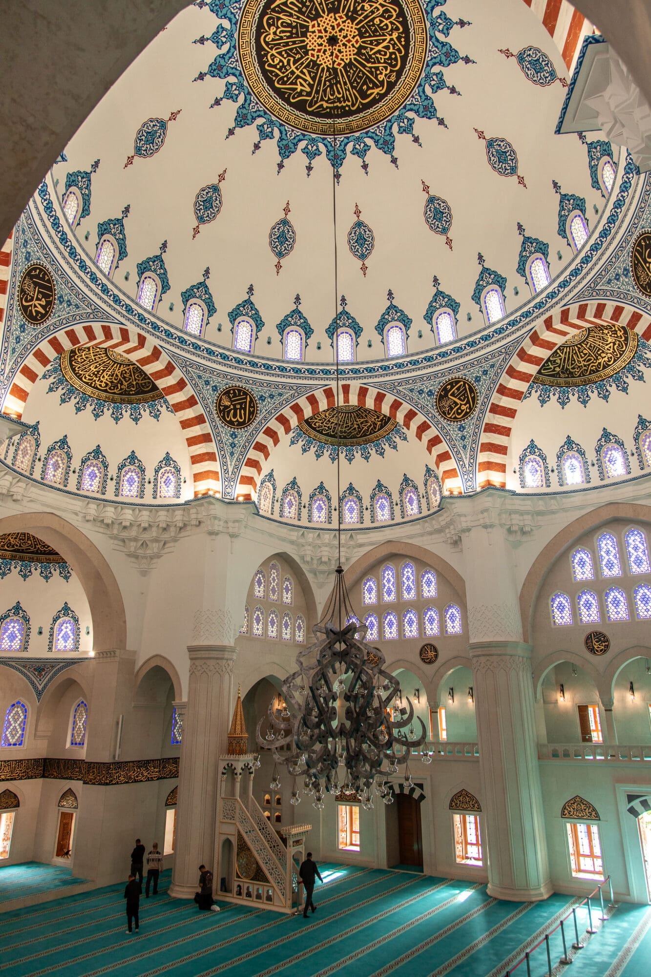 Mosque of Namazgah Interior Tirana Albania