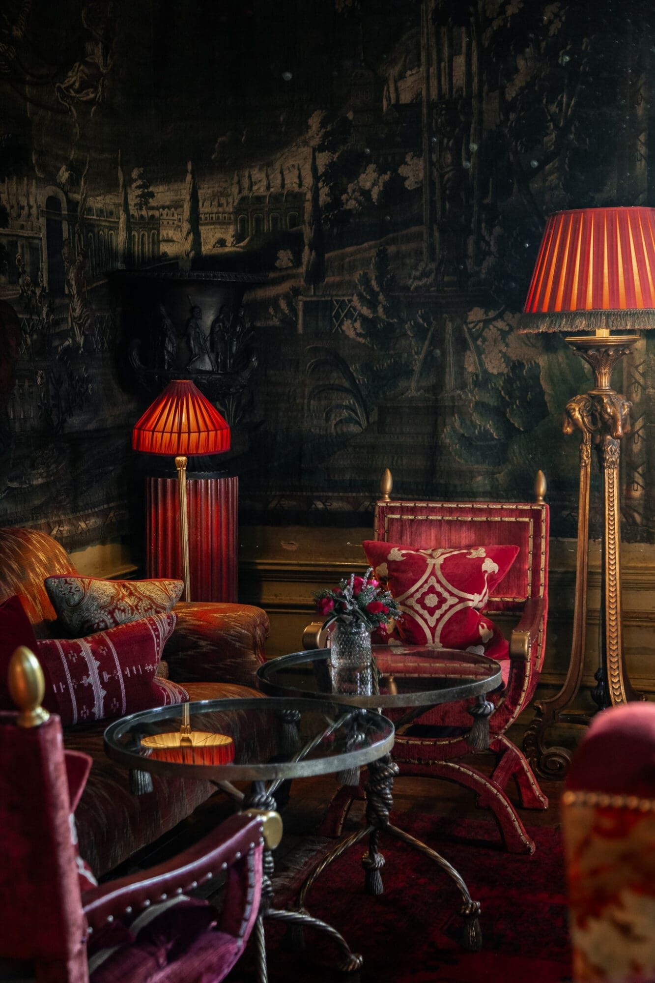 Prestonfield House Hotel Edinburgh Review Interiors Tapestry Room