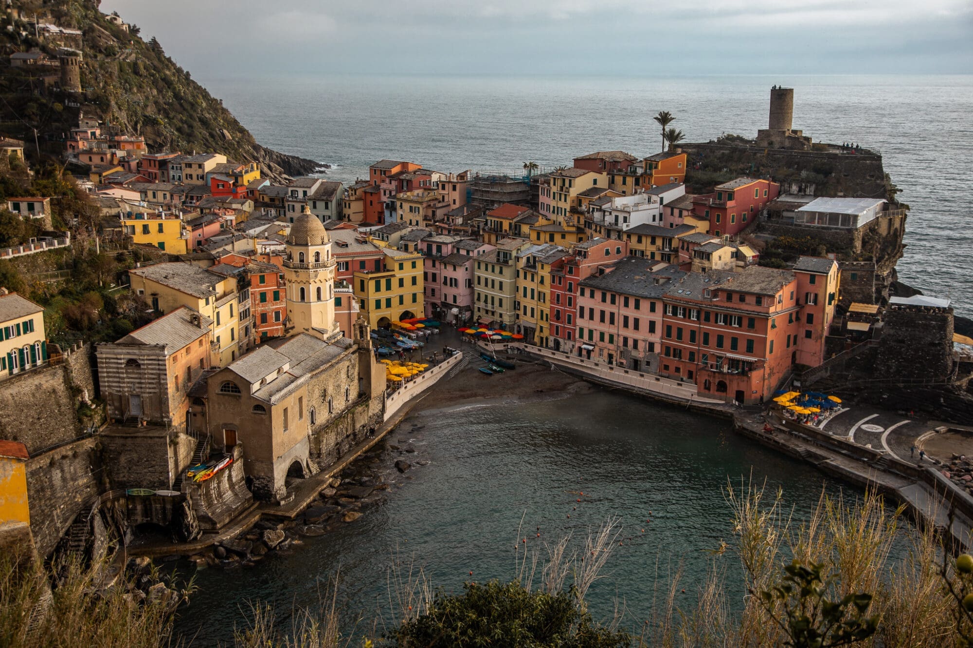 Cinque Terre Vernazza Hiking View Point