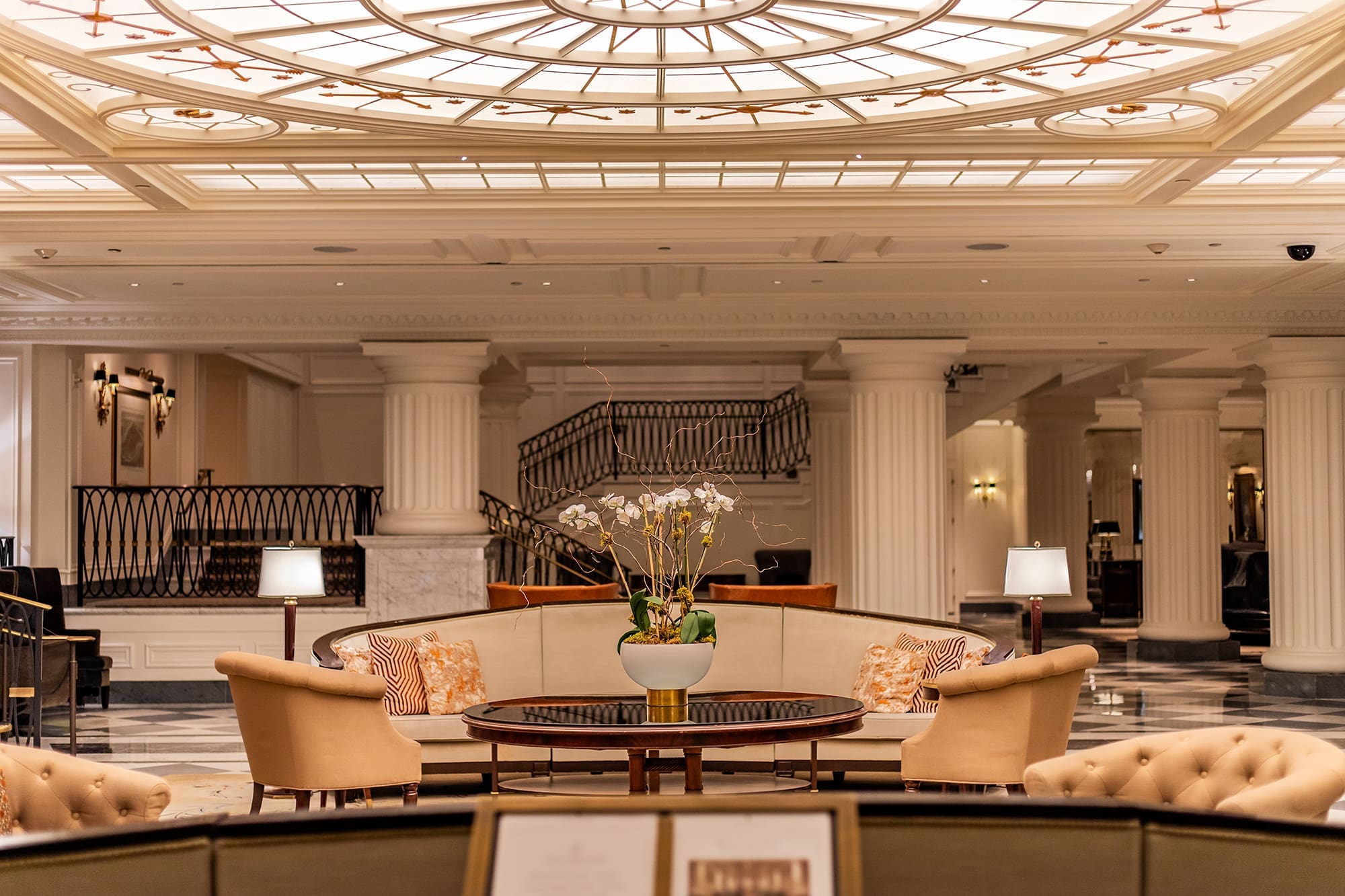 Lobby at the InterContinental Barclay Hotel New York