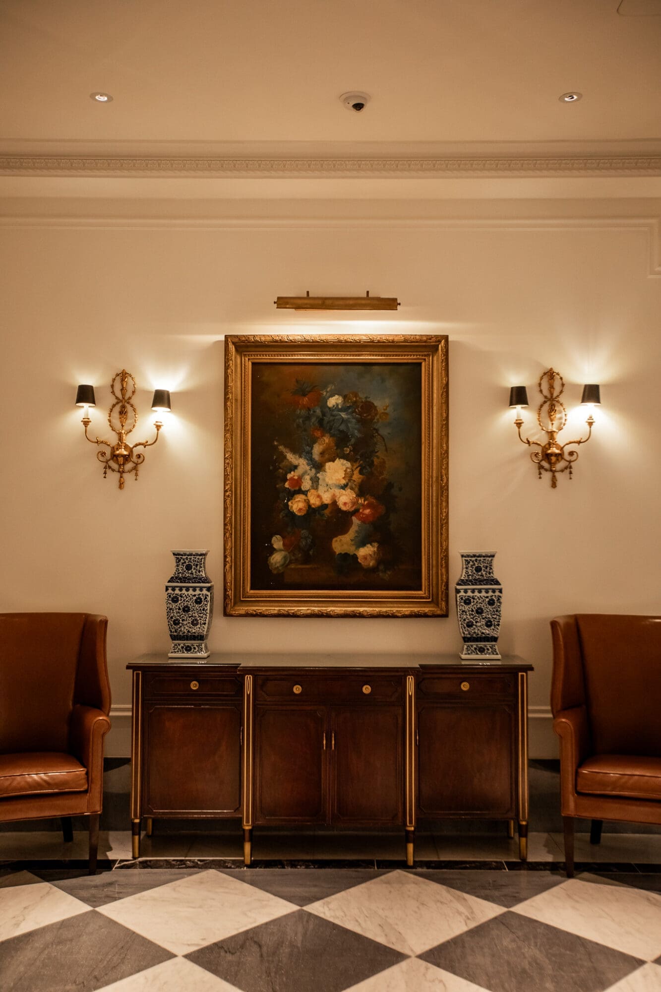 Reception Interior InterContinental Barclay Hotel New York