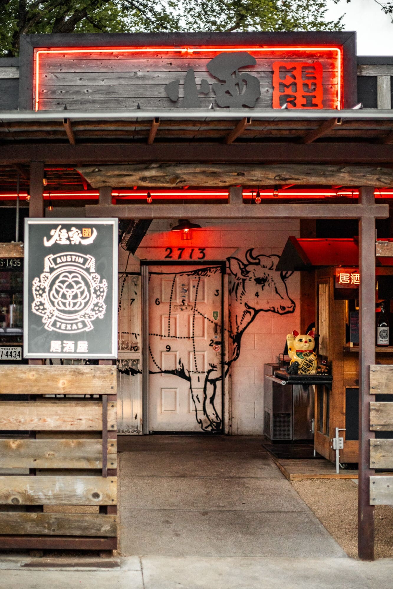 Kemuri Tatsu-ya Asian Barbecue fusion restaurant Austin Texas Exterior