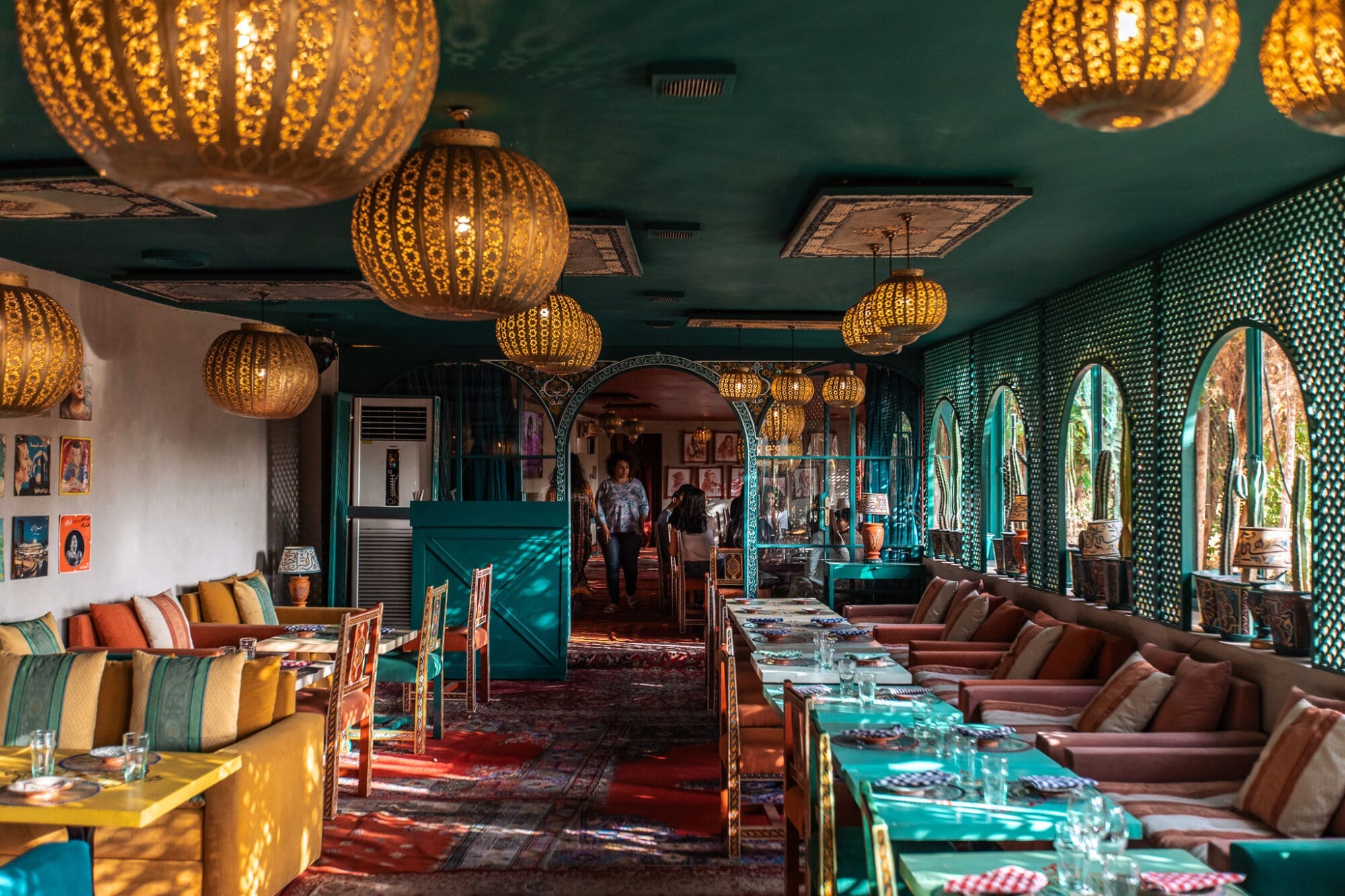 Folk Marrakech Restaurant Interiors Dining in Marrakesh