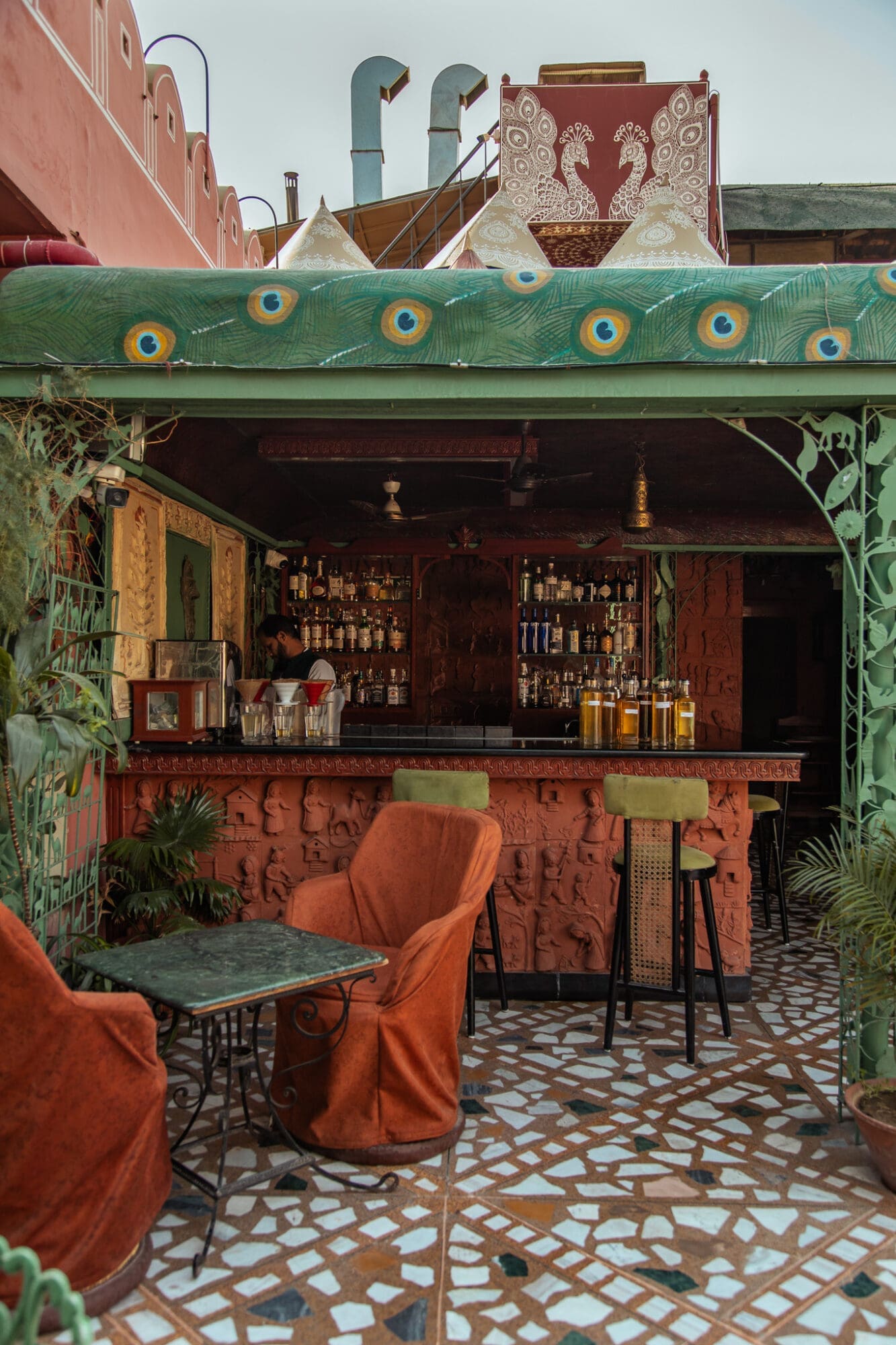 Peacock Restaurant Beautiful Restaurants in Jaipur Rajasthan India