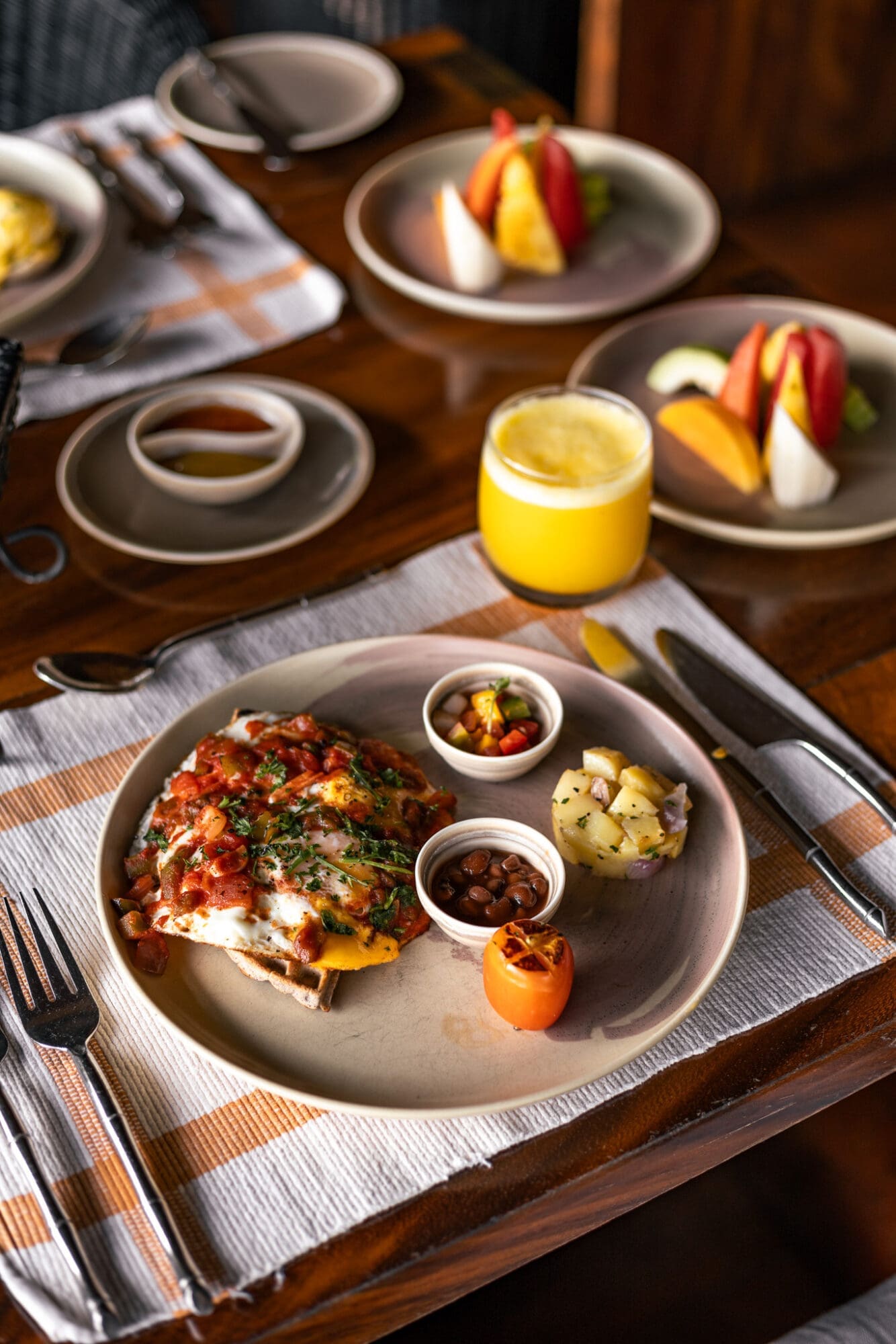 Jetwing Vil Uyana Sigiriya Luxury Hotel Sri Lanka Restaurant Breakfast